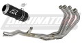 échappement silencieux DOMINATOR GP noir compatible avec la moto Yamaha XJ 6N / S / F 600 Diversion 2009  2016