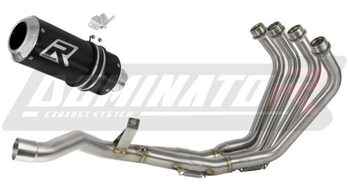 Yamaha XJ 6N 6S 6F Diversion 2009 2016 Exhaust Muffler Auspuff Sportauspuff Silencer Echappement Silencieux Scarico Scarichi Escape Toba de esapament Avgas Ljuddämpare Wydech Tłumik GP Black Noir Nero Negro Svart Schwarz Negru Dominator x