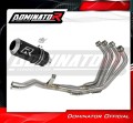 échappement silencieux DOMINATOR GP noir compatible avec la moto Yamaha XJ 6N / S / F 600 Diversion 2009  2016 2