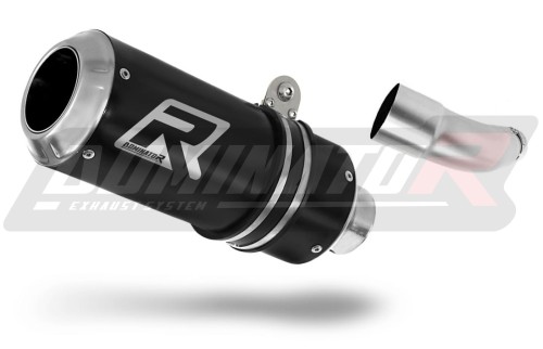 Yamaha MT 03 2014 2016 Exhaust Muffler Auspuff Sportauspuff Silencer Echappement Silencieux Scarico Scarichi Escape Toba de esapament Avgas Ljuddämpare Wydech Tłumik GP Black Noir Nero Negro Svart Schwarz Negru Dominator x
