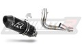 échappement silencieux DOMINATOR HP3 noir compatible avec la moto Ducati PANIGALE V4S 2018  2022