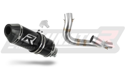 Ducati Panigale V4S 2018 2022 Exhaust Muffler Auspuff Sportauspuff Silencer Echappement Silencieux Scarico Scarichi Escape Toba de esapament Avgas Ljuddämpare Wydech Tłumik Carbon Tip HP3 Black Noir Nero Negro Svart Schwarz Negru Dominator x