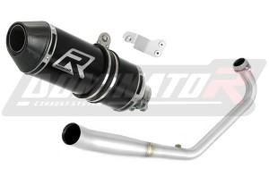 Honda CB 125 R 2018 - 2020  Ligne complète d'échappement Collecteur Silencieux HP3 NOIR + dB killer