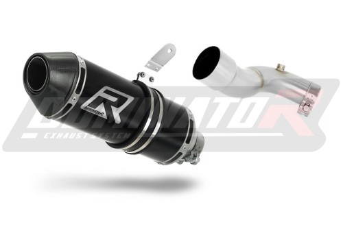 échappement silencieux DOMINATOR HP3 noir compatible avec la moto Honda CBR 1000RR 2008  2013 2