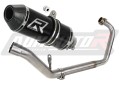 kompletny układ wydechowy z tłumikiem DOMINATOR Full System HP3 CZARNY pasujący do motocykla Honda CBR 150 R 2011 - 2018 2