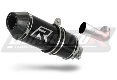échappement silencieux DOMINATOR HP3 noir compatible avec la moto KTM 125 Duke 2017  2020 3