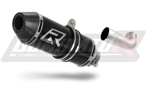 KTM RC 390 2017 2020 Exhaust Muffler Auspuff Sportauspuff Silencer Echappement Silencieux Scarico Scarichi Escape Toba de esapament Avgas Ljuddämpare Wydech Tłumik Carbon Tip HP3 Black Noir Nero Negro Svart Schwarz Negru Dominator x
