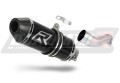 échappement silencieux DOMINATOR HP3 noir compatible avec la moto Suzuki GSXR 750 K6 K7 2006  2007 2