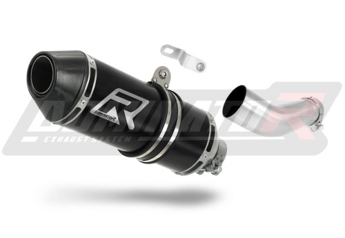 échappement silencieux DOMINATOR HP3 noir compatible avec la moto Suzuki GSXR 750 K6 K7 2006  2007 2