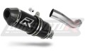 échappement silencieux DOMINATOR HP3 noir compatible avec la moto Triumph TIGER SPORT 1050 2016  2020 3