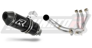 Yamaha XSR 900 2016 - 2021 Ligne complète d'échappement Collecteur Silencieux HP3 NOIR + dB killer