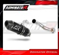 échappement silencieux DOMINATOR HP3 noir compatible avec la moto Yamaha MT 09 2017  2020