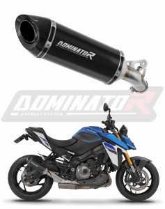 Suzuki GSX-S 1000 / 1000 GT / 950 2025 Exhaust Silencer Muffler HP8 BLACK + dB killer