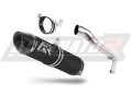 échappement silencieux DOMINATOR HP2 noir compatible avec la moto Honda CBR 600RR 2007  2012