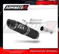 échappement silencieux DOMINATOR HP2 noir compatible avec la moto Hyosung GD 250 Exiv  2