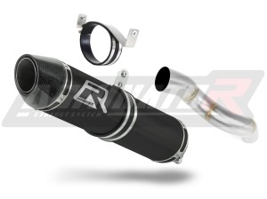 Kawasaki ZX6R 636 2005 - 2006 Pot d'échappement Silencieux HP2 NOIR + dB killer
