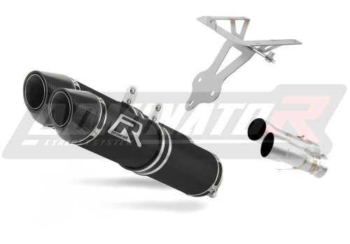 exhaust muffler DOMINATOR HP2 BLACK fits to Ducati 749 2002  2006 3
