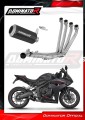 kompletny układ wydechowy z tłumikiem DOMINATOR Full System GP CZARNY pasujący do motocykla Honda CBR 650 R / E-Clutch 2024 - 2025 5