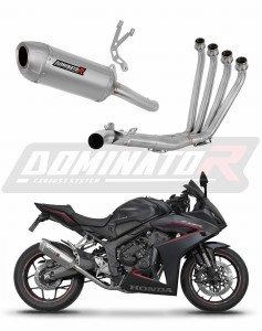 Honda CB 650 R  / E-Clutch 2024 - 2025 Full Exhaust System Collector Silencer S6 + dB killer