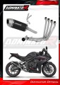 kompletny układ wydechowy z tłumikiem DOMINATOR Full System S6 CZARNY pasujący do motocykla Honda CB 650 R / E-Clutch 2024 - 2025 5