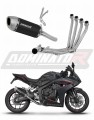 système d’échappement complet avec silencieux DOMINATOR Full System S6 noir compatible avec la moto Honda CB 650 R / EClutch