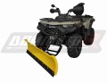 lame à neige DOMINATOR  compatible avec le quad Loncin XWOLF 550  3