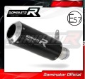 échappement silencieux DOMINATOR homologué GP noir compatible avec la moto Yamaha MT 10 2016  2020 2