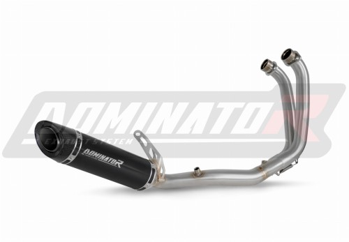 système d’échappement complet avec silencieux DOMINATOR Full System HP8 noir compatible avec la moto Aprilia Tuono 457 2024  2025