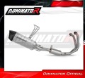 système d’échappement complet avec silencieux DOMINATOR Full System titane HP6 compatible avec la moto Aprilia Tuono 457 2024  2025 2