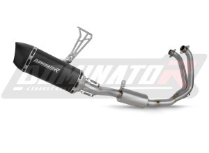 Aprilia Tuono 457 2024 - 2025 Ligne complète d'échappement Collecteur Silencieux HP6 NOIR + dB killer