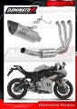kompletny układ wydechowy z tłumikiem DOMINATOR Full System Tytanowy HP8 pasujący do motocykla CF MOTO 675 SR-R 2024 - 2026 2