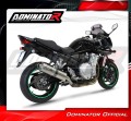 échappement silencieux DOMINATOR homologué ovale compatible avec la moto GSF 1250 BANDIT 2007  2016 3