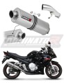 échappement silencieux DOMINATOR homologué ovale compatible avec la moto Suzuki GSXF 650 2007  2016