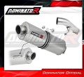 échappement silencieux DOMINATOR homologué ovale compatible avec la moto Suzuki GSXF 650 2007  2016 3