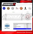 échappement silencieux DOMINATOR homologué ovale compatible avec la moto Suzuki GSXF 650 2007  2016 6