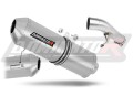 échappement silencieux DOMINATOR homologué OVR compatible avec la moto Suzuki GSXF 650 2007  2016