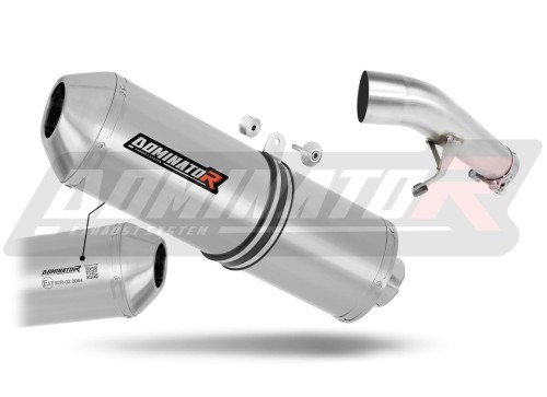 échappement silencieux DOMINATOR homologué OVR compatible avec la moto Suzuki GSXF 650 2007  2016