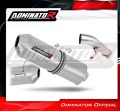 exhaust muffler DOMINATOR homologated road legal OVR fits to Suzuki GSXF 650 2007  2016 3