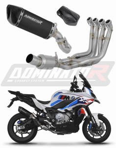 BMW M1000XR 2020 - 2026 Ligne complète d'échappement Collecteur Silencieux HP6 NOIR EX + dB killer