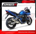 GSF 650 S BANDIT Exhaust SUZUKI Homologated EC Type approval  Street legal Approval Certificate Muffler Auspuff Sportauspuff Silencer Echappement Silencieux Scarico Scarichi Escape Wydech Tłumik ROUND 2005 - 2006 Dominator 2
