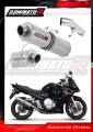 échappement silencieux DOMINATOR homologué rond compatible avec la moto Suzuki GSXF 650 2007  2016 2