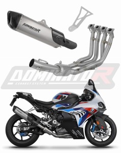 BMW M1000RR 2025 - 2026 Ligne complète d'échappement Collecteur Silencieux Titane HP6 + dB killer