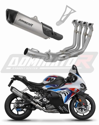 kompletny układ wydechowy z tłumikiem DOMINATOR Full System Tytanowy HP6 pasujący do motocykla BMW M1000RR 2025 - 2026