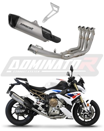 système d’échappement complet avec silencieux DOMINATOR Full titane System titane HP6 compatible avec la moto BMW M1000R 2022  2026