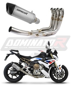 BMW M1000R 2022 - 2026 Ligne complète d'échappement Collecteur Silencieux Titane HP6 + dB killer