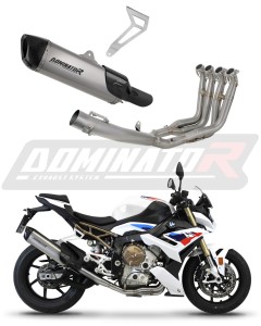 BMW S1000R 2021 - 2026 Titane Ligne complète d'échappement Collecteur Silencieux Titane HP6 + dB killer