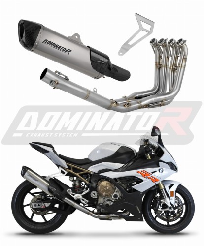 kompletny układ wydechowy z tłumikiem DOMINATOR Full System Tytanowy HP6 pasujący do motocykla BMW M1000RR 2020 - 2024