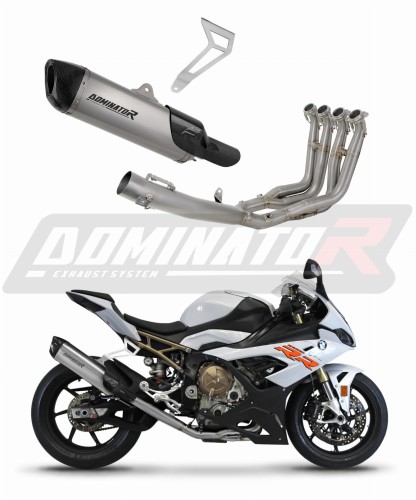 système d’échappement complet avec silencieux DOMINATOR Full titane System titane HP6 compatible avec la moto BMW M1000RR 2020  2024 5