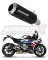 échappement silencieux DOMINATOR GP noir compatible avec la moto BMW M1000RR 2020  2024