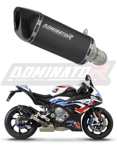BMW M1000RR 2020 - 2024 Pot d'échappement Silencieux HP6 NOIR + dB killer medium